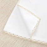 Детская крестильная рубашка "Бежевый лучик" с капюшоном