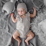 Шапочка Little Apero серый