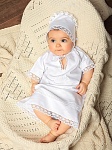 Крестильный комплект "Классика" для ребенка с пеленкой