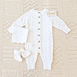 Комплект  "Нила" на выписку, белый