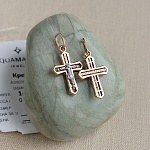 Золотой крестик 14947АКВ