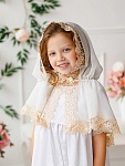 Накидка для девочки в церковь "Светлана"