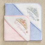 Полотенце Принцесса с уголком для купания