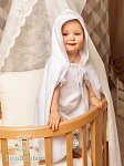 Махровая детская крестильная накидка "Солнышко"