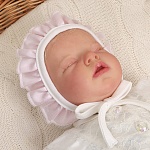 Трикотажный чепчик для девочки "Адель"