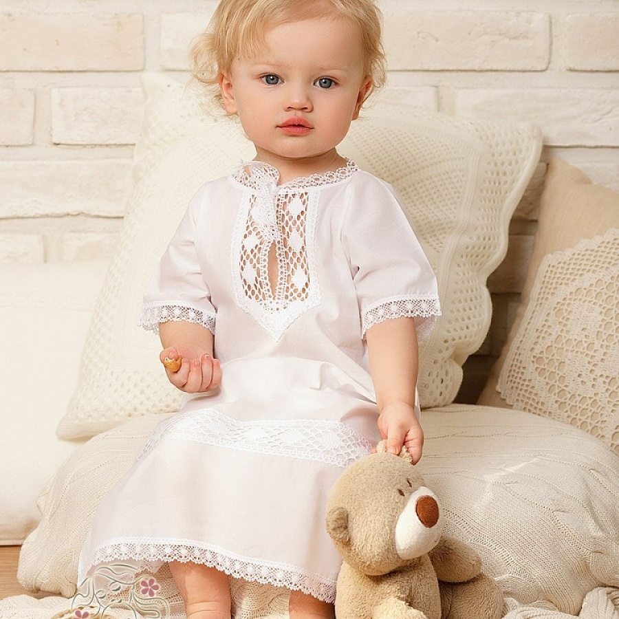 Фото товара "Крестильный комплект "Павел" для мальчика с пеленкой" при наведении