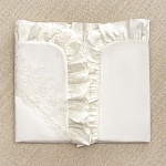 Крыжма с уголком для крещения девочки "Анастасия"