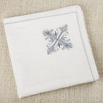 Крестильный комплект "Артемий" для мальчика с пеленкой