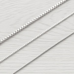 Серебряная цепочка "Венецианская" 0,35