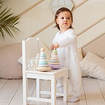 Комбинезон Облачко молочный из муслина