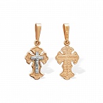 Золотой крестик 10004АКВ