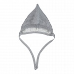 Вязаная шапочка ELF серебро