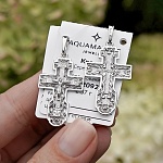 Серебряный крестик 12092АКВ