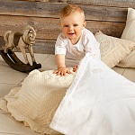 Крестильный комплект "Светик" для ребенка с пеленкой