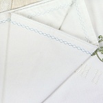 Крыжма теплая с вышитым процветшим крестом