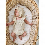 Боди и шапочка "Милки" пшеничный