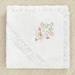 Крестильный набор для девочки "Анна" с полотенцем