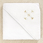 Махровый крестильный уголок с равносторонним крестом