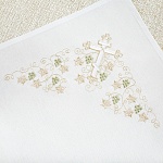 Пеленка для крещения с капюшоном  "Георгий"