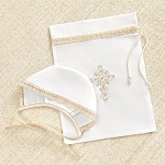 Крестильный набор для мальчика "Никита" с полотенцем