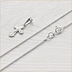 Серебряный крестик 11204АКВ