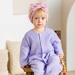 Комбинезон Облачко сирень из муслина