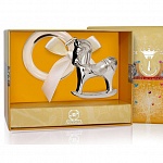 Серебряная погремушка "Лошадка"