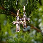 Золотой крестик 922744АКВ