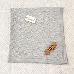 Плед "Остин",  серый