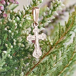 Золотой крестик 10201АКВ