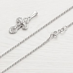 Серебряная цепочка "Корд" 0,35