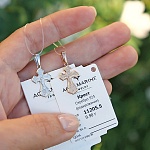 Золотой крестик 11205АКВ