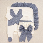 Костюмчик/комплект с уголком Денди калейдоскоп