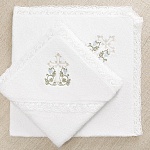 Крестильный набор для мальчика "Владимир" с полотенцем