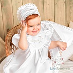 Ажурный чепчик "Ксения" для девочки
