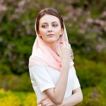 Женский церковный снуд-хомут "Кристина"