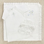 Крестильный набор для мальчика "Алексей" с полотенцем