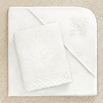 Крестильный набор для девочки "Ирина" с полотенцем 