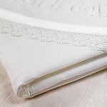 Теплая кружевная крыжма "Обвитый крестик с молитвой"