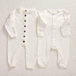 Комбинезон "Капелька" молочный