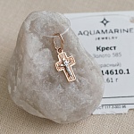 Золотой крестик 14610АКВ