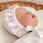 Трикотажный чепчик для девочки "Адель"