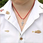 Серебряный крестик 11170АКВ