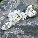 Ложка и погремушка "Сердце"