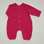 Комбинезон Облачко фуксия из муслина