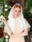 Церковный платок с капюшоном "Селена"