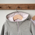 Комбинезон Морозик серо-розовый