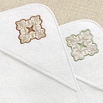 Махровый крестильный уголок "Яблочный и медовый Спас"