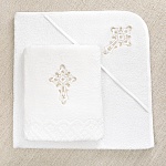 Крестильный набор для мальчика "Никита" с полотенцем