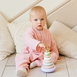 Комбинезон Облачко зефир из муслина